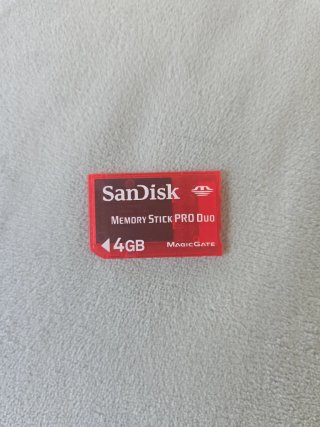 SanDisk Memory Stick PRO DUO 4GB