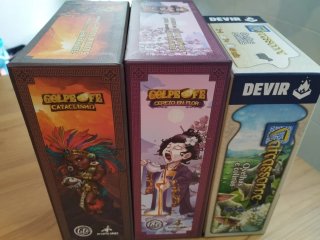 Lote 3 Cajas Vacías Juegos de Mesa