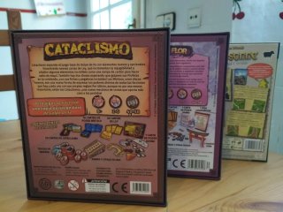 Lote 3 Cajas Vacías Juegos de Mesa