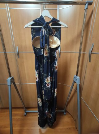 Mono largo estampado floral