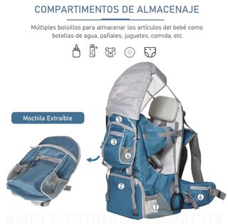 Mochila Portabebés Montaña ( NUEVO ) sin uso .