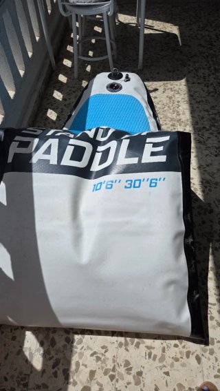 Tabla Padel Surf Azul y Gris
