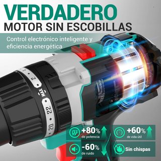 Taladro Percutor Sin Escobillas DCA 20V NUEVO