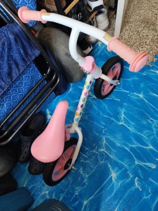 Bicicleta infantil rosa