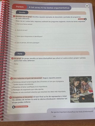 Seqüències dòssier de llengua catalana i litera...