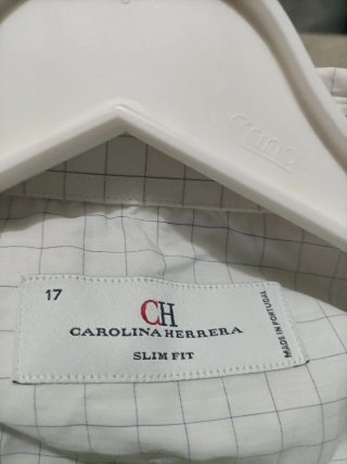 Camisa Carolina Herrera XL Cuadros