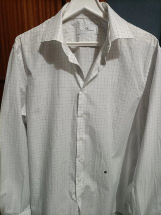 Camisa Carolina Herrera XL Cuadros