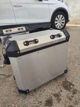 Juego 3 Maletas Aluminio Voge 525 DSX