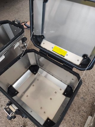 Juego 3 Maletas Aluminio Voge 525 DSX