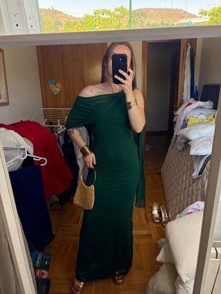 Vestido invitada talla S usado solo 1 dia