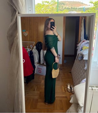 Vestido invitada talla S usado solo 1 dia