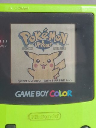 Pokémon Edición Amarilla Game Boy DMG-APSS-ESP