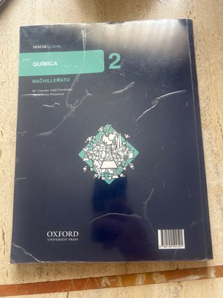 Química, 2 Bachillerato