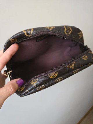 Bolso B. Yang Marrón y Dorado