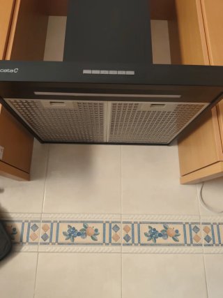 Campana Cata SYGMA 6010 BK (Negro) - ¡Como nueva!