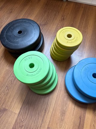 Discos de gimnasio Bodytone (varios pesos)