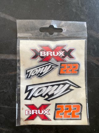 Set 4 adesivi BRUX TONY 222