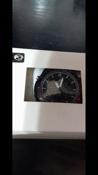 Reloj Casio Módulo 4334 Negro Naranja