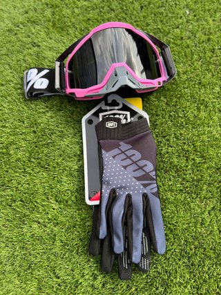 Gafas y Guantes motocross enduro mtb moto