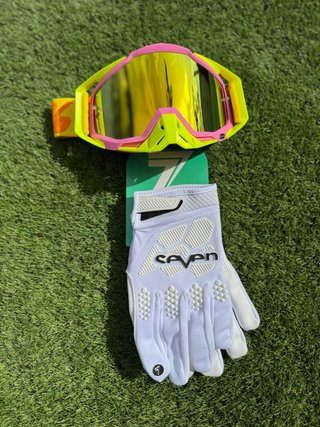 Gafas y Guantes motocross enduro mtb moto
