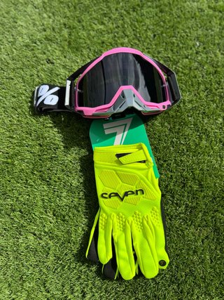 Gafas y Guantes motocross enduro mtb moto