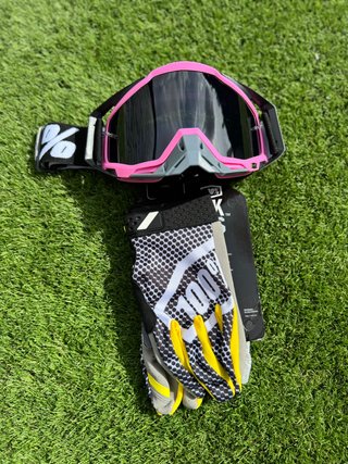 Gafas y Guantes motocross enduro mtb moto