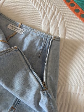 Falda pantalón vaquera azul