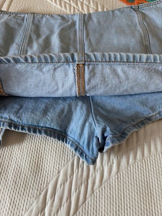 Falda pantalón vaquera azul