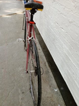 Bicicleta Carretera Vintage Roja