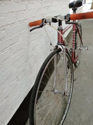 Bicicleta Carretera Vintage Roja