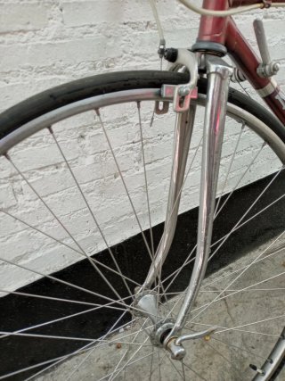 Bicicleta Carretera Vintage Roja