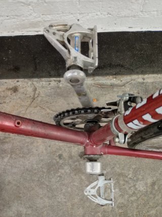 Bicicleta Carretera Vintage Roja