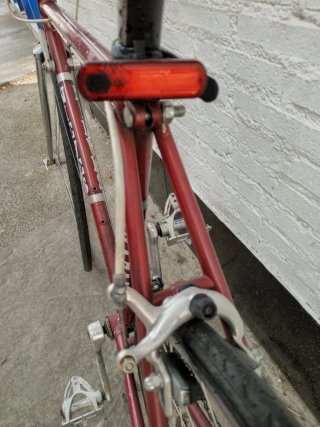 Bicicleta Carretera Vintage Roja