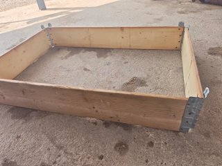 Cajones de madera para huerto
