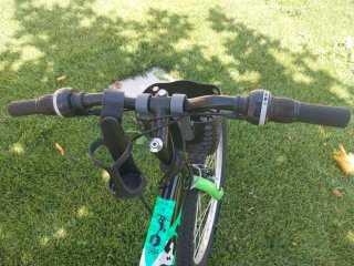 Bicicleta 24 Negra y Verde