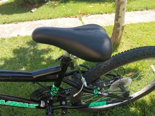 Bicicleta 24 Negra y Verde