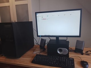 PC Gaming + Monitor Hanns G 23 + GTX 1060 6GB