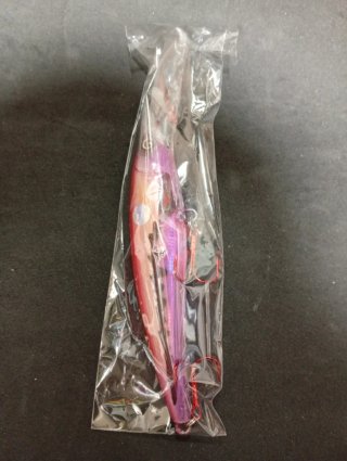 Señuelo de pesca púrpura y rojo S.T lures