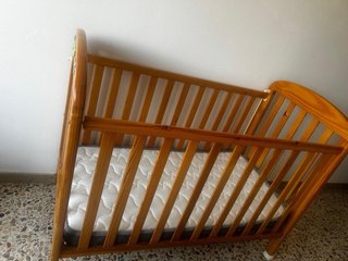 Se regala Cuna de madera para bebe