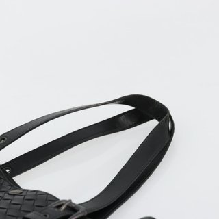 BOTTEGA VENETA INTRECCIATO Tote Bag Leather Black