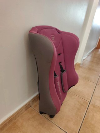 Silla coche bebé Babyauto rosa