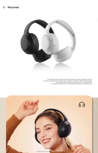 Honor Choice Headphones Pro Black alta gama. Cance