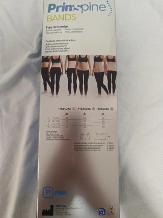 Faja Soporte Lumbar Prim Bands Talla Única