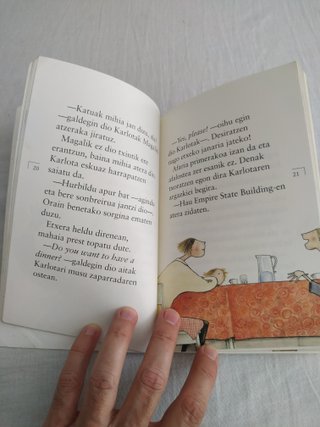 Libro de bolsillo en euskera Magalik badaki