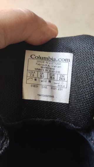 ✅ Zapatillas Columbia OutDry Talla 38.5