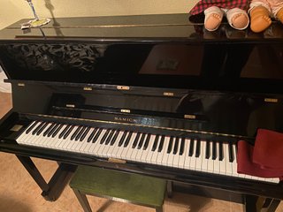 Piano Samick Antiguo Bien Conservado