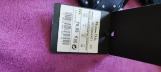 Vestido Massimo Dutti Azul Lunares