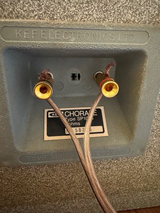 Altavoces Vintage KEF Chorale SP1016
