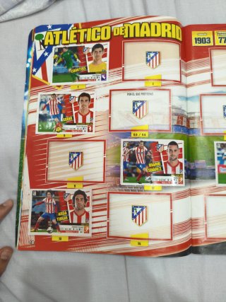 Álbum Liga BBVA 2013-2014 Panini (Incompleto)