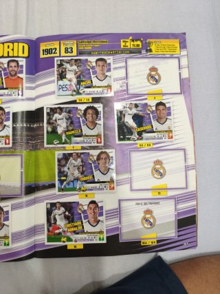 Álbum Liga BBVA 2013-2014 Panini (Incompleto)
